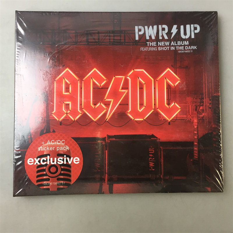Версия M нераспечатанный компакт-диск rock AC/DC-PWR/UP Изображение 1