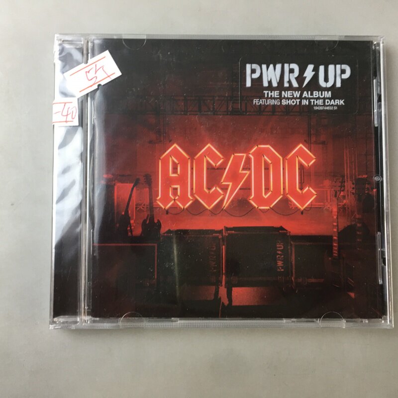 Версия M нераспечатанный AC/DC-PWR/UP rock CD Изображение 1