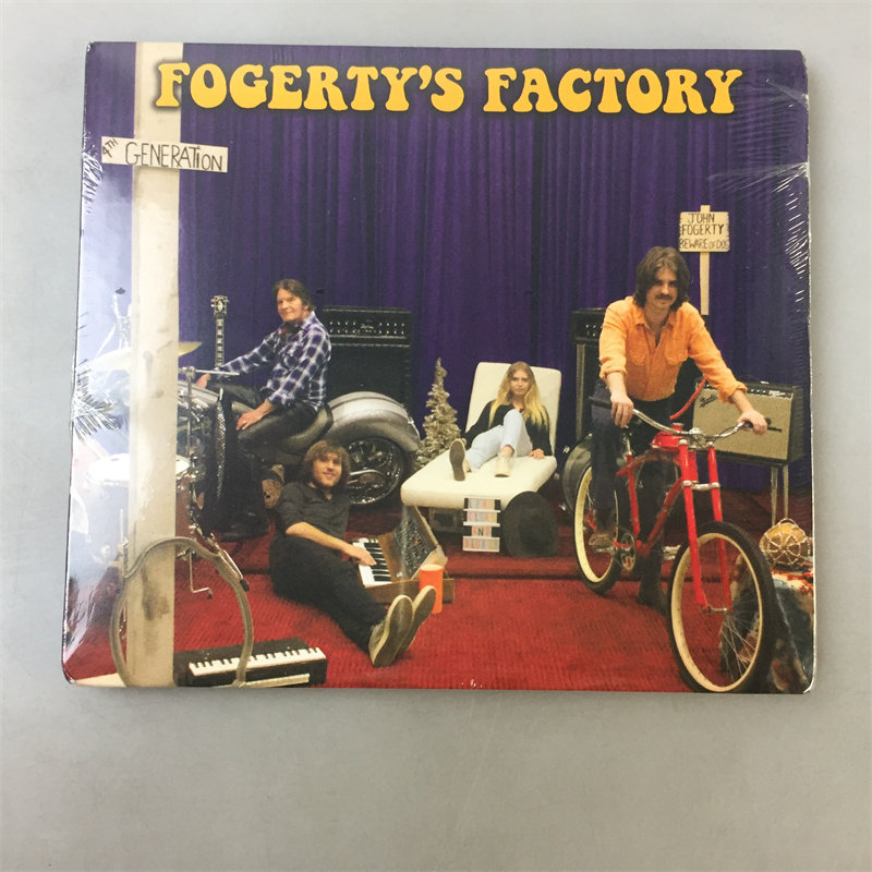 Нераспечатанная версия Джона Фогерти John Fogerty-Заводской компакт-диск Фогерти Изображение 1