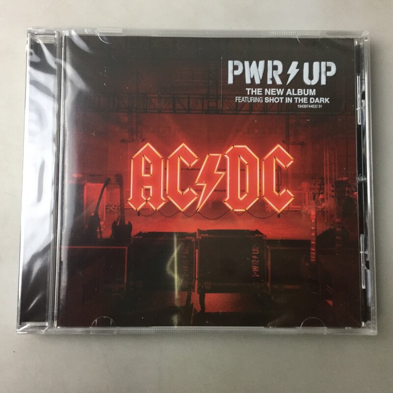 Версия M нераспечатанный AC/DC-PWR/UP rock CD Изображение 1