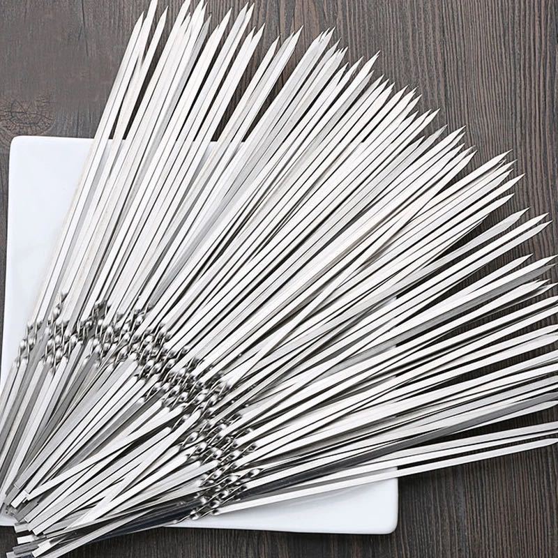 不銹鋼燒烤簽子羊肉串鐵簽