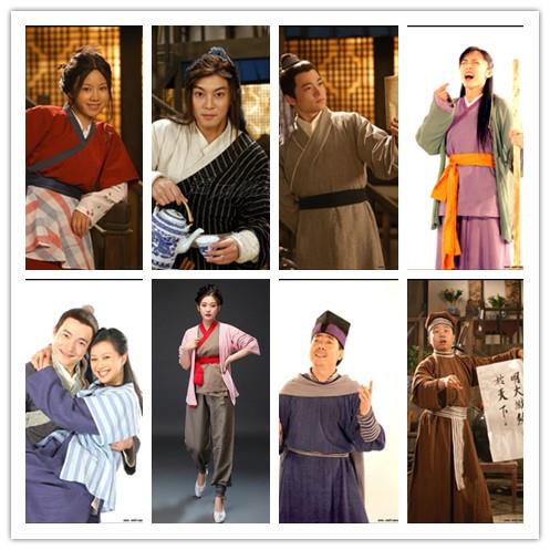 武林外传佟湘玉白展堂郭芙蓉秀才同款武侠演出服装掌柜跑堂邢捕头