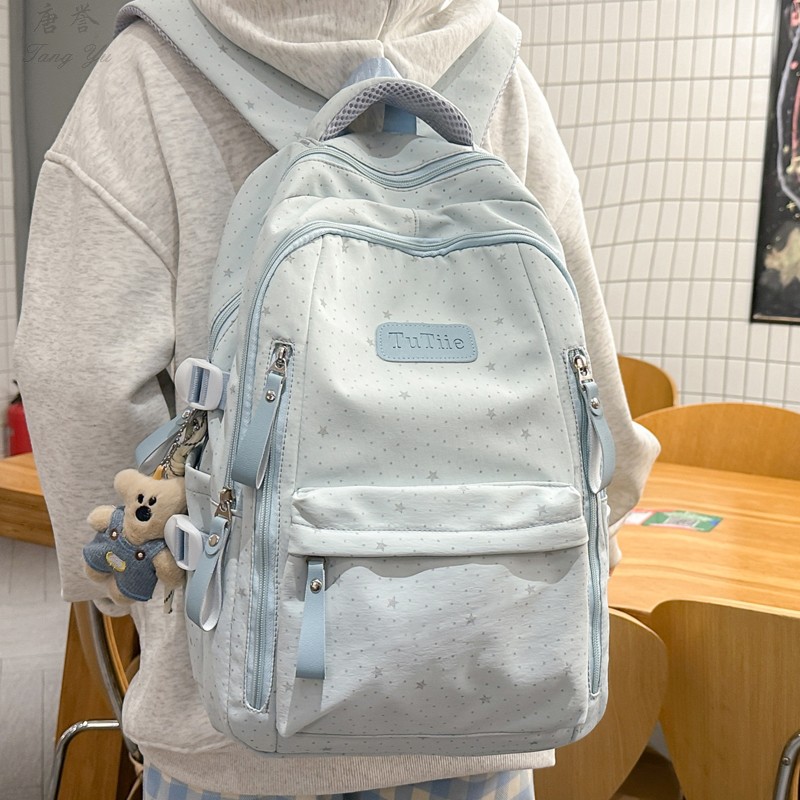 书包女初中生设计感高颜值双肩包