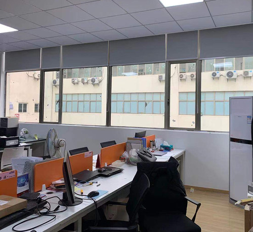 卷帘锦婷遮阳简约办公内装卷帘