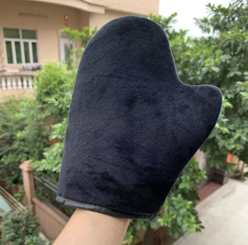 神奇的小帮手!美黑涂抹手套spa快速涂身体乳防晒霜涂精油神器女