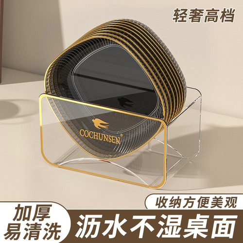 吐骨碟家用桌面垃圾盘吐骨头盘碟餐桌渣盘收纳小盘子轻奢水果碟子