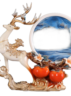 木锐树脂玄关摆件简约现代客厅