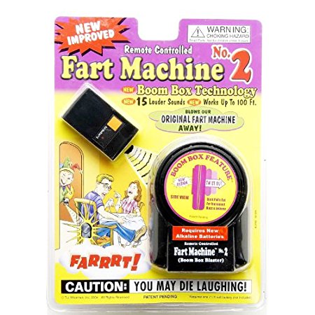 T.J. Wisemen Remote Control Fart Machine No. 2 Funny Gag Gi