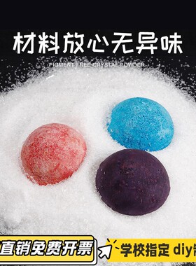 学生益智新奇科教玩具儿童水晶种植科学实验手工diy晶体养成制作