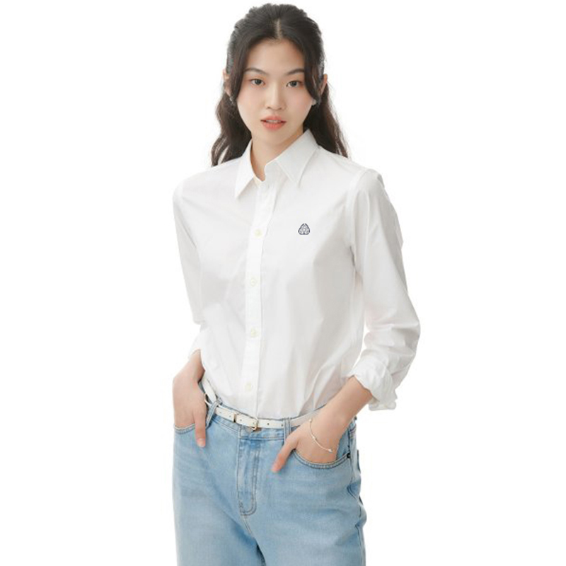 长袖衬衫女时尚设计修身版型