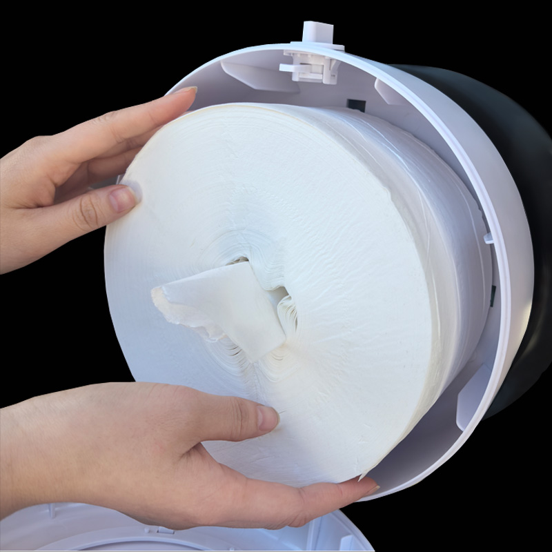 博士熊中心抽大卷纸酒店商用厕所卫生间中间抽取式大盘纸巾速溶水