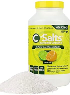 C-Salts Buffered Vitamin C Powder Lemon Lime - High Dose