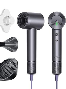 VSK-Hair Dryer with Diffuser-110， 000 RPM- Negative Ionic