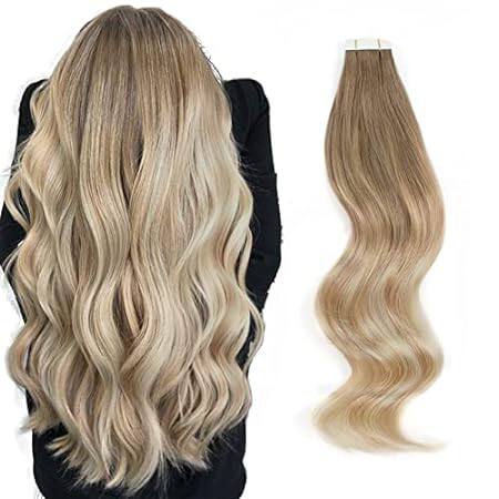 ABH AMAZINGBEAUTY Hair Tape in Extensions Remy Human Hair