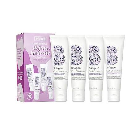 Briogeo Curl Charisma Define + Hydrate Hair Care Minis， 4