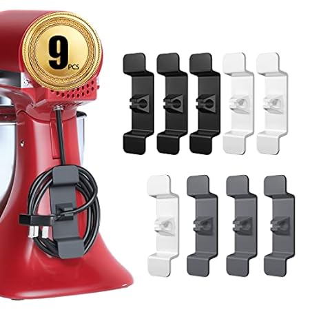 Cord Organizer for Kitchen Appliances， 9 Pack Appliance C
