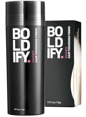 BOLDIFY Hair Fibers (56g) Fill In Fine and Thinning Hair