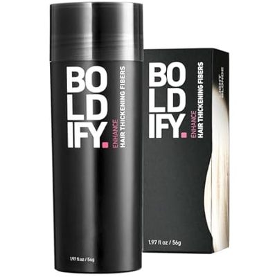 BOLDIFY Hair Fibers (56g) Fill In Fine and Thinning Hair