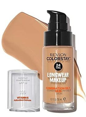 Revlon Liquid Foundation， ColorStay Face Makeup for Combi