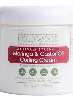 Hollywood Curl Moringa And Castor Oil Infused Curling Cre