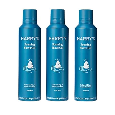 Harry's Shave Gel， Sensitive Skin with an Aloe Enriched F