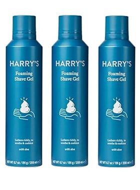 Harry's Shave Gel， Sensitive Skin with an Aloe Enriched F