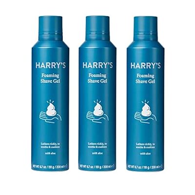 Harry's Shave Gel， Sensitive Skin with an Aloe Enriched F