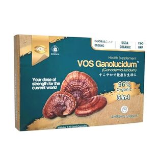 VOS GANOLUCIDUM - Red Reishi Mushroom Supplements Capsule