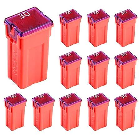 Tiooka 30A JCASE Car Fuse Automotive FMX Fuse Tall/Standa
