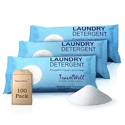 EcoAmenities Travel Laundry Detergent Powder Bulk - Indiv