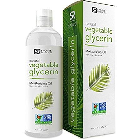 vegetable glycerin 16oz. non-gmo, food-grade & usp grad