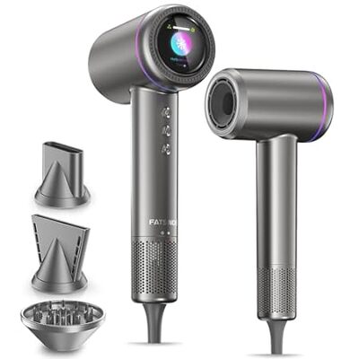 Hair Dryer with Diffuser， 150，000 RPM High Speed Negative