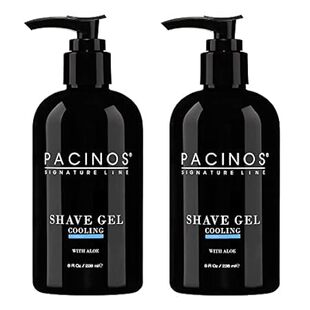 Pacinos Shave Gel - Cooling Gel with Aloe Vera - Moisturi