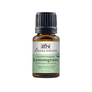 Lemongrass Essential Oil USDA Certified Organic 100% Pure