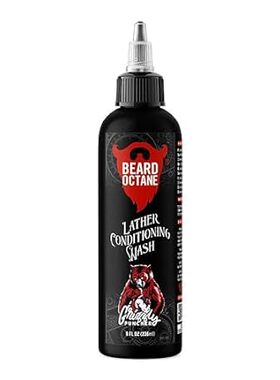 Beard Octane: Grizzly Puncher Beard Wash - 8 oz Beard Sha