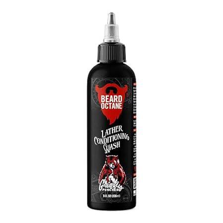 Beard Octane: Grizzly Puncher Beard Wash - 8 oz Beard Sha