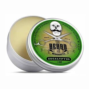 Moustache Wax and Beard Wax – 30ml – Promotes Facial Hair
