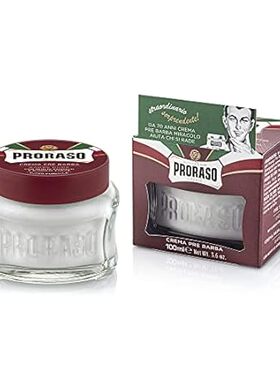 Proraso Pre-Shave Conditioning Cream for Men， Moisturizin