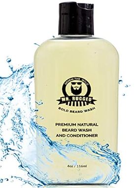 Beard Wash and Conditioner for Men – (Peppermint 2-in-1，