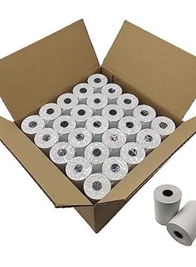 (50 Rolls) 2 1/4 x 50 Thermal Paper Rolls， BPA Free Therm
