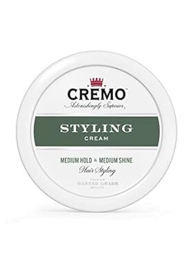 Cremo Premium Barber Grade Hair Styling Cream， Medium Hol