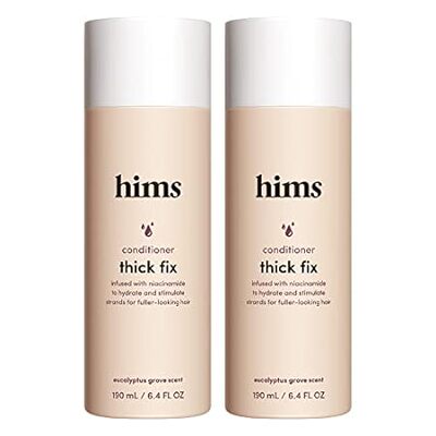 hims thick fix conditioner with niacinamide， locks in moi