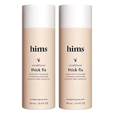 hims thick fix conditioner with niacinamide， locks in moi