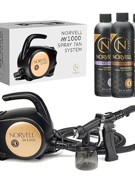 Norvell Sunless Kit - M1000 Mobile HVLP Spray Tan Airbrus