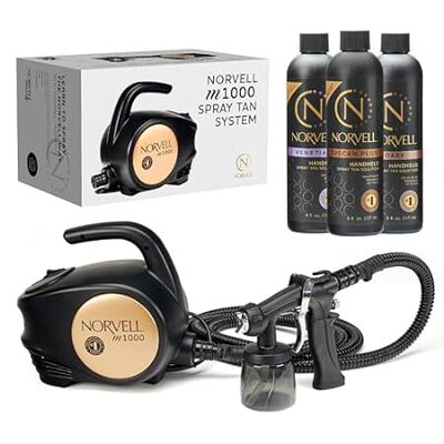Norvell Sunless Kit - M1000 Mobile HVLP Spray Tan Airbrus