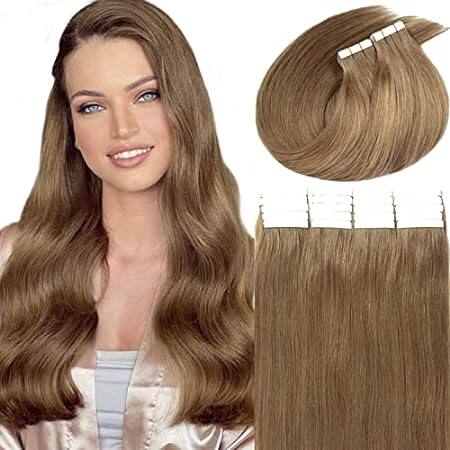 Loxxy Tape in Human Hair Extensions Remy Balayage Salon Q