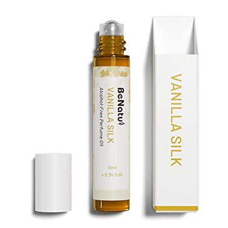 benatu Vanilla Essential Oil Roll On Perfume for Women， A