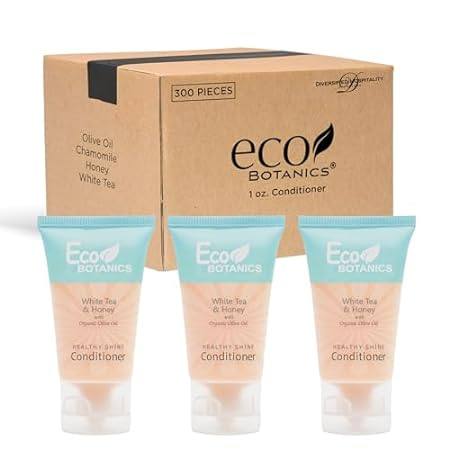 Eco Botanics Travel-Size Hotel Conditioner， 1 oz. (Case o