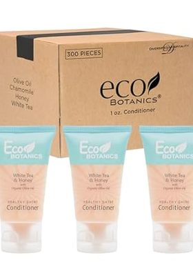 Eco Botanics Travel-Size Hotel Conditioner， 1 oz. (Case o
