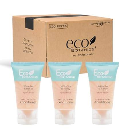 Eco Botanics Travel-Size Hotel Conditioner， 1 oz. (Case o